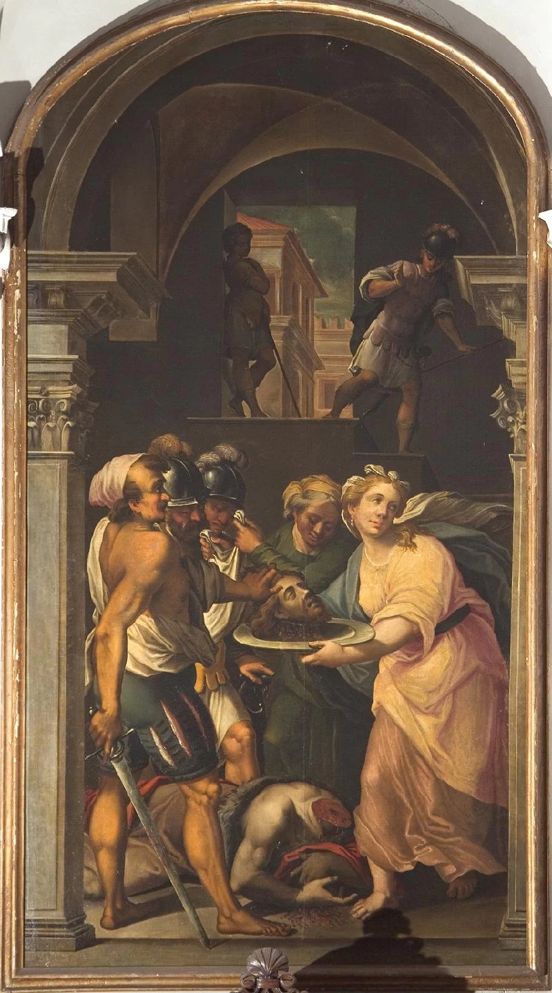 Battista sec. XVII, Decapitazione di San Giovanni Battista - Duomo di Lonato, Sacrestia